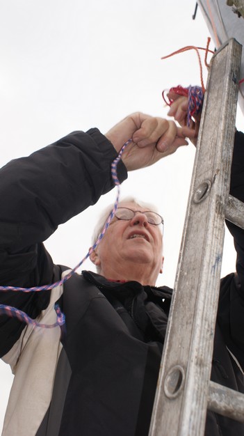 Peter zoekt het hoger op!!